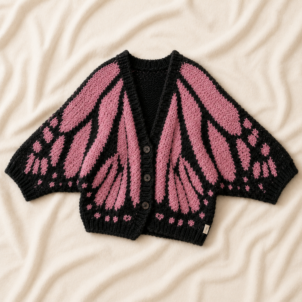 The Butterfly Wing Cardigan