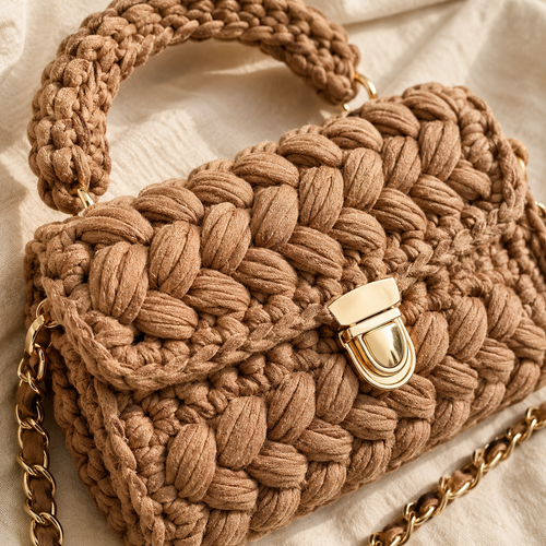 Malik’s Little Crochet Bag