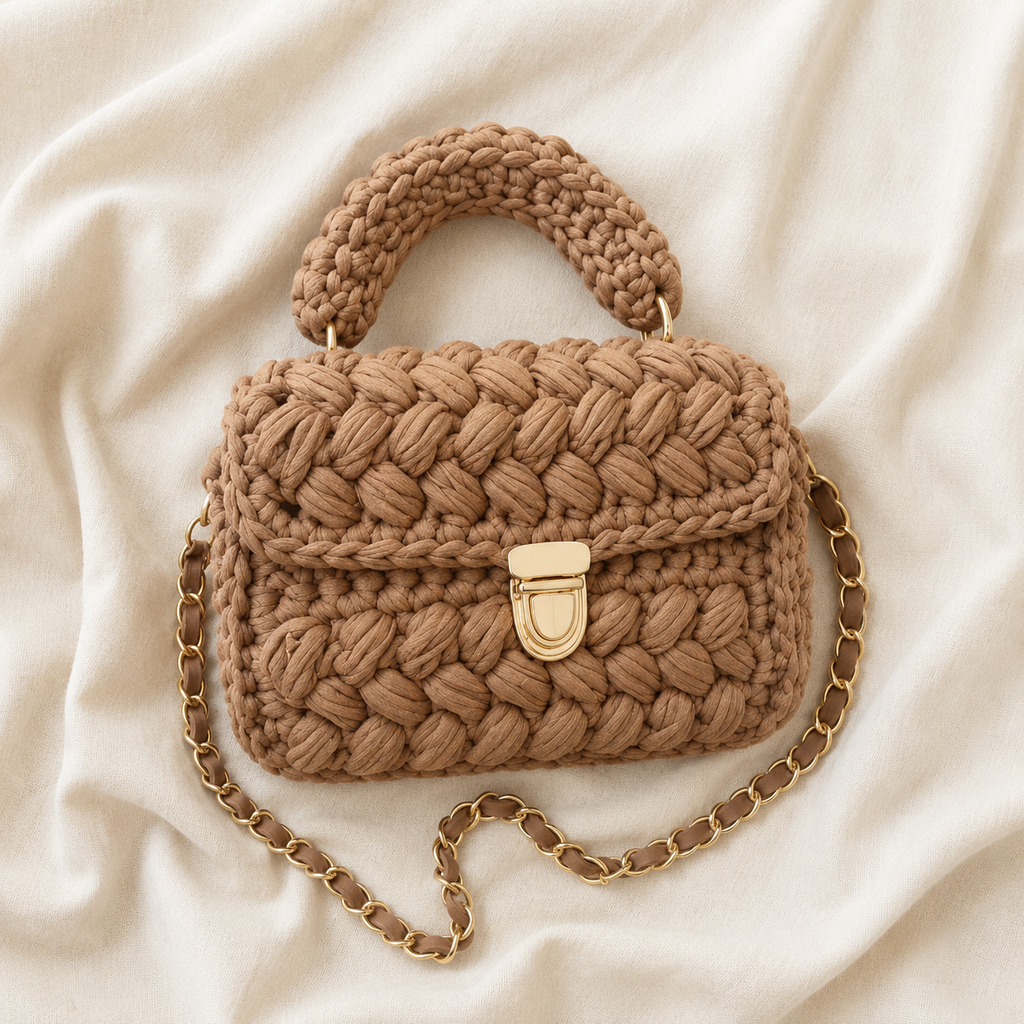 Malik’s Little Crochet Bag