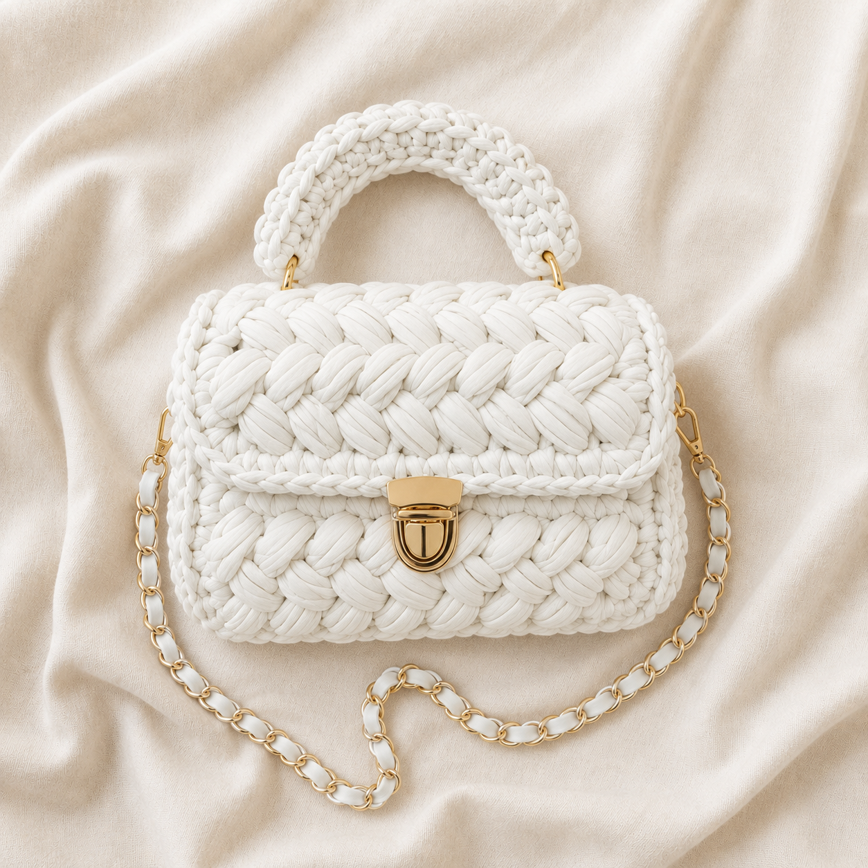 Malik’s Little Crochet Bag